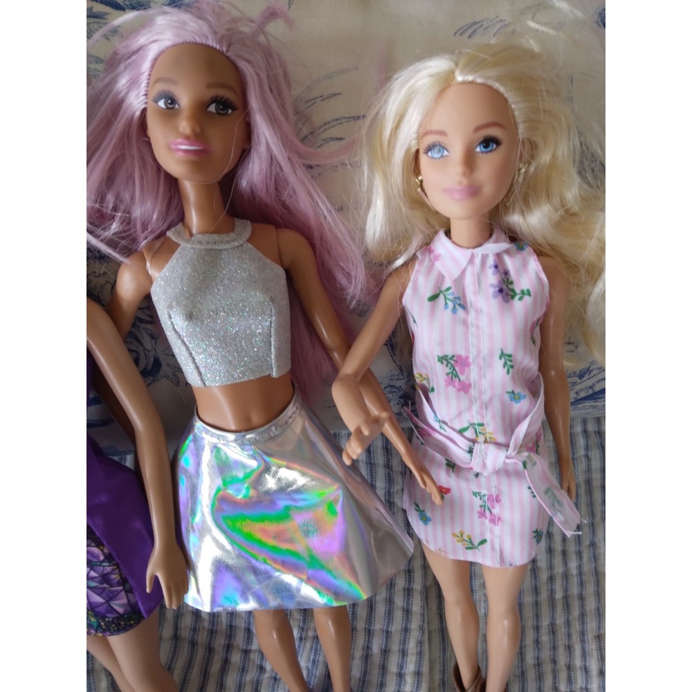 Popstar Barbie and Fashionista Barbie/ two doll set